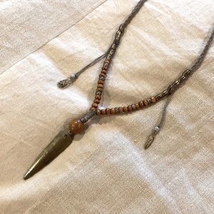 Free People Arrowhead Necklace